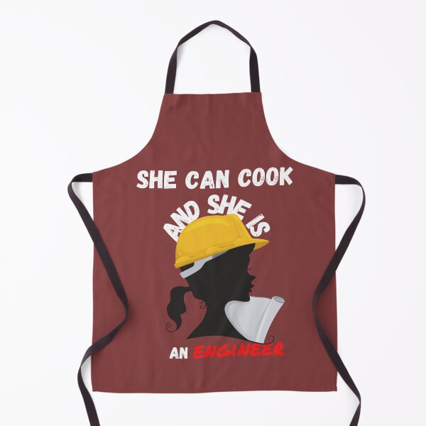 Item preview, She Can Cook She is an Engineer Funny T-Shirt designed and sold by LJ4EVER.