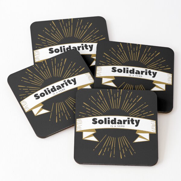 Item preview, Copy of Copy of Copy of Copy of solidarity is a verb - solidarity supporters- human rights gift support designed and sold by zakibenj.