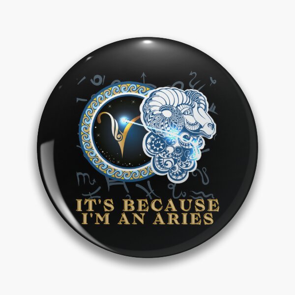 Item preview, Its because I am an Aries Zodiac Sign Astrology Aries 2022 Birthday Gift designed and sold by SweetbeStore.