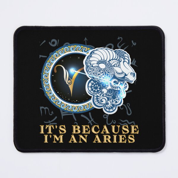 Item preview, Its because I am an Aries Zodiac Sign Astrology Aries 2022 Birthday Gift designed and sold by SweetbeStore.