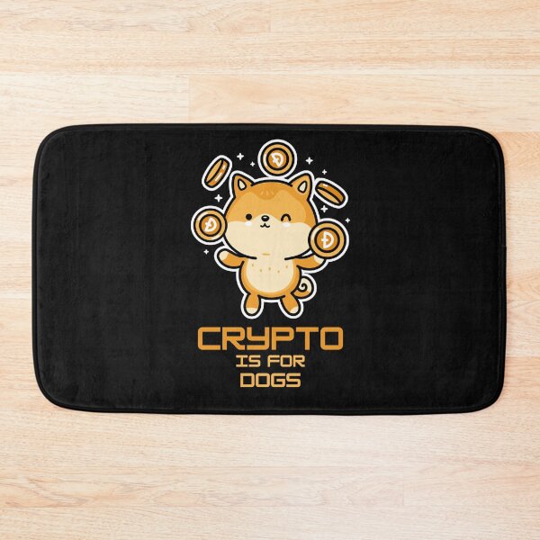 Item preview, Crypto is for Dogs Meme designed and sold by FOSLIGHT.