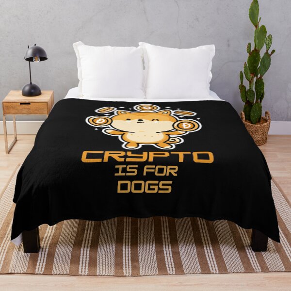 Item preview, Crypto is for Dogs Meme designed and sold by FOSLIGHT.