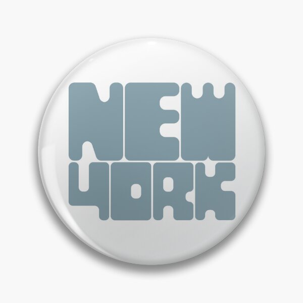 Item preview, New York - Tourmaline Blue designed and sold by boxedspaper.