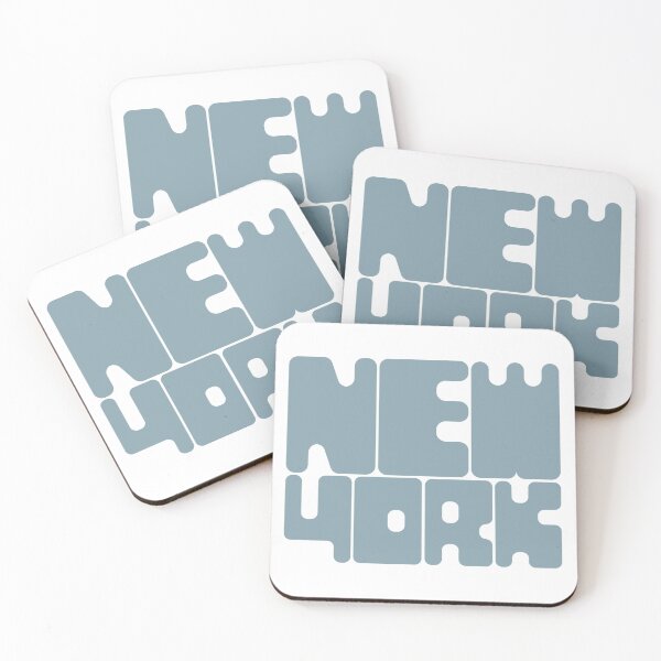 Item preview, New York - Tourmaline Blue designed and sold by boxedspaper.