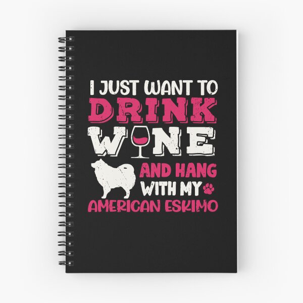 Item preview, American Eskimo Dog Dad Mom And Drink Wine designed and sold by rafaeltto.