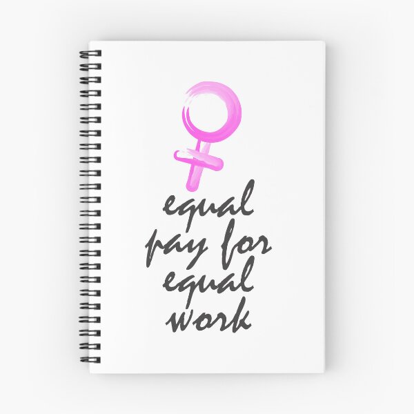 Item preview, Equal pay for equal work - Feminism designed and sold by crazycollective.