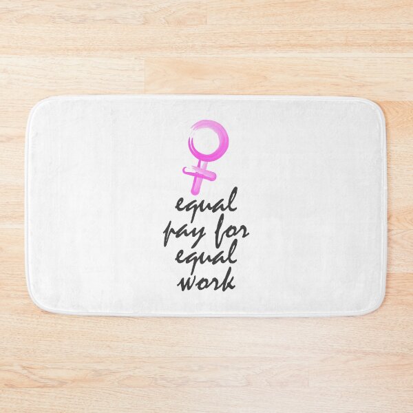 Item preview, Equal pay for equal work - Feminism designed and sold by crazycollective.