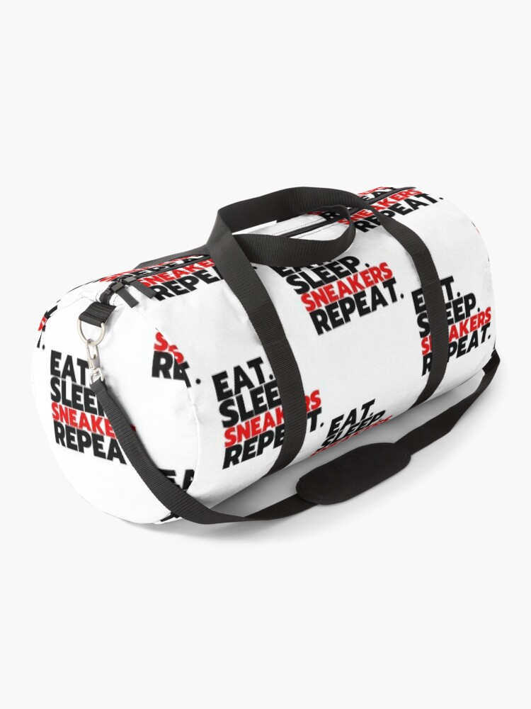 Sneakers Repeat" Duffle Bag for Sale by Quetzalita | Redbubble