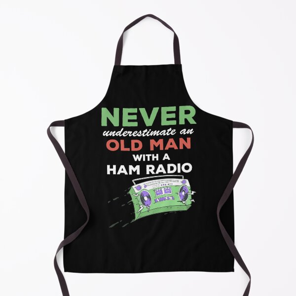 Item preview, Vintage Old Man With A Ham Radio Antenna Ham Radio designed and sold by bestic.