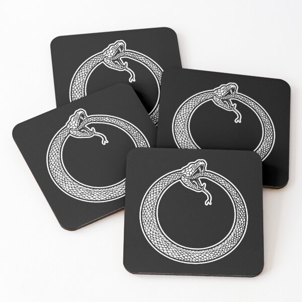 Artikelvorschau, Ouroboros 2 Weiß entworfen und verkauft von createdezign.