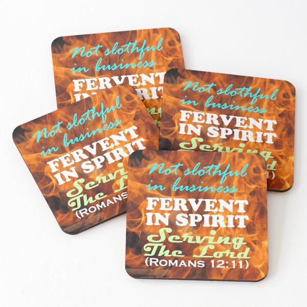 Item preview, Not slothful in business, fervent in spirit, serving the Lord designed and sold by Warih.