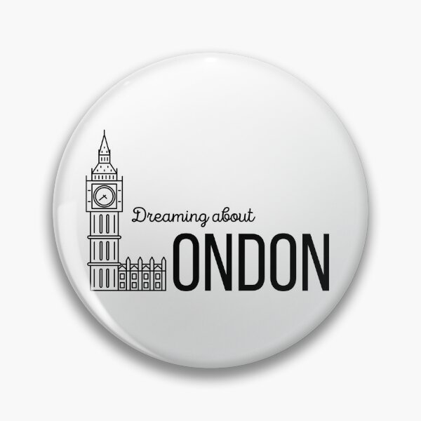Item preview, Dreaming about London, Big Ben integrated in the word London designed and sold by Designbyfia.