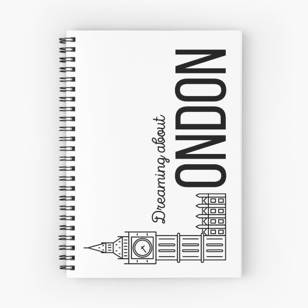 Item preview, Dreaming about London, Big Ben integrated in the word London designed and sold by Designbyfia.