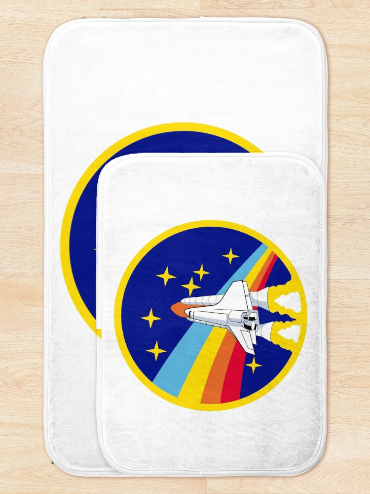 Thumbnail 5 of 6, Bath Mat, SPACE PATCH designed and sold by Character Assassination.