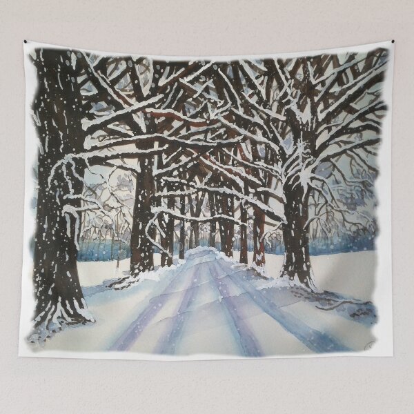 Item preview, Winter Forest Path designed and sold by Lallinda.