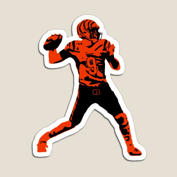 Bengals on the brain! Magnet for Sale by Joseph Goodberry