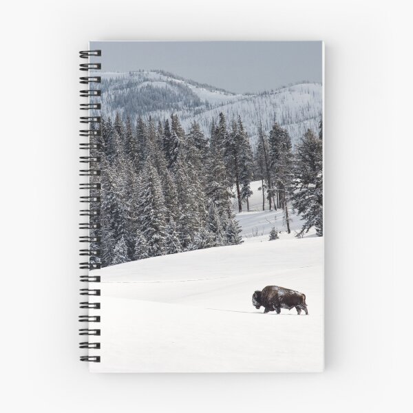 Item preview, Bison in Snow designed and sold by YunekOriginals.