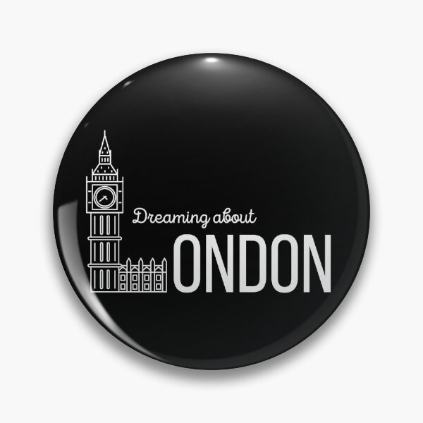 Item preview, Dreaming about London, Big Ben integrated in the word London designed and sold by Designbyfia.