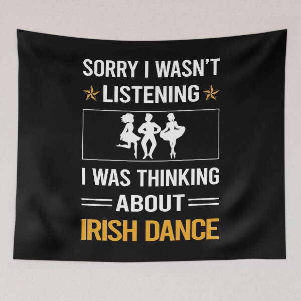 Item preview, Funny Listening Irish Dance Dancing Dancer designed and sold by fatherbarliman.
