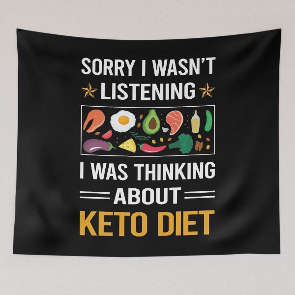 Item preview, Funny Listening Keto Diet Ketogenic Ketone Ketosis designed and sold by fatherbarliman.