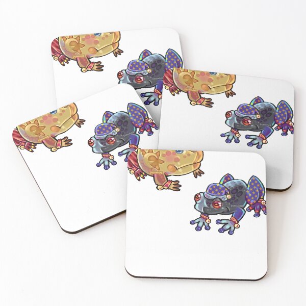 Item preview, Five Nights at Freddy's Security Breach Sun and Moon as Adorable Cute Small Frogs 2 Pack  designed and sold by JOSEURIEL.