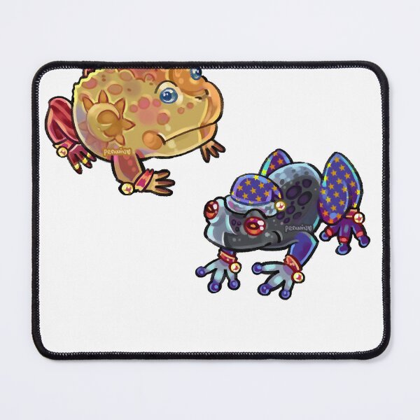Item preview, Five Nights at Freddy's Security Breach Sun and Moon as Adorable Cute Small Frogs 2 Pack designed and sold by JOSEURIEL.