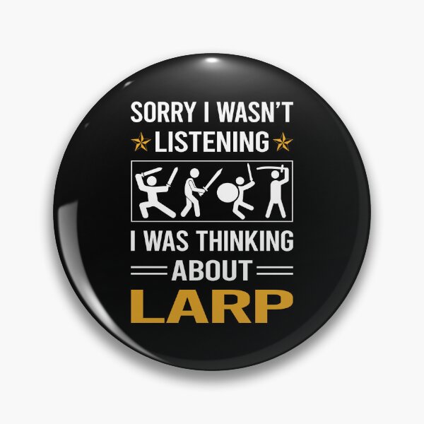 Item preview, Funny Listening Larp Larping RPG Roleplay Roleplaying Role Playing designed and sold by fatherbarliman.