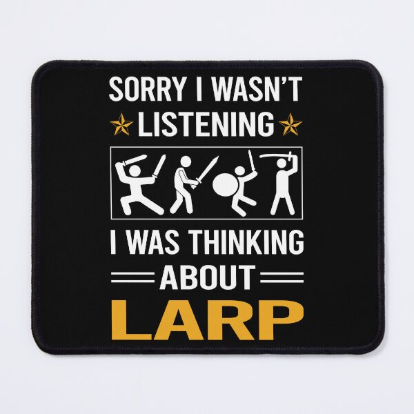 Item preview, Funny Listening Larp Larping RPG Roleplay Roleplaying Role Playing designed and sold by fatherbarliman.