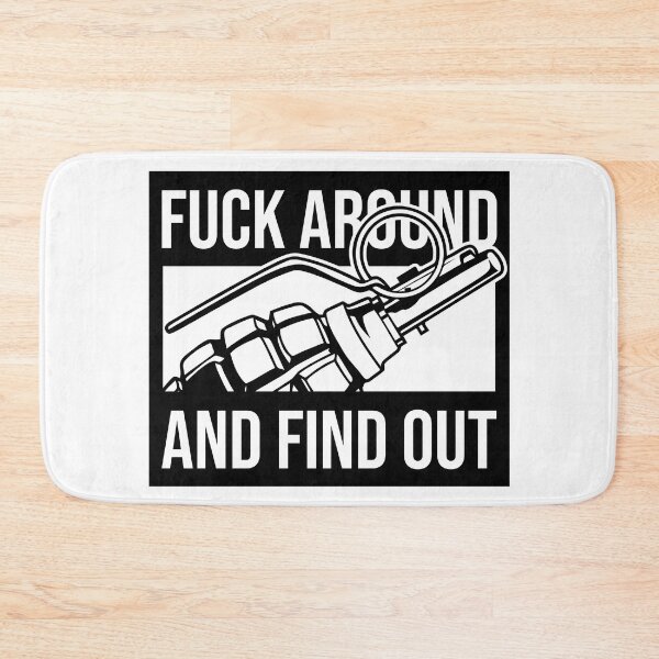 Item preview, FAFO Fuck Around and Find Out grenade black designed and sold by Z0nked.
