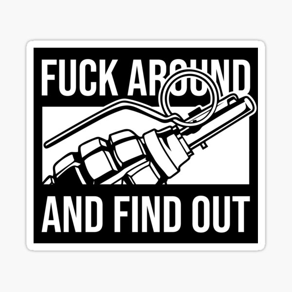Artikel-Vorschau von FAFO Fuck Around and Find Out Granatschwarz, designt und verkauft von Z0nked.