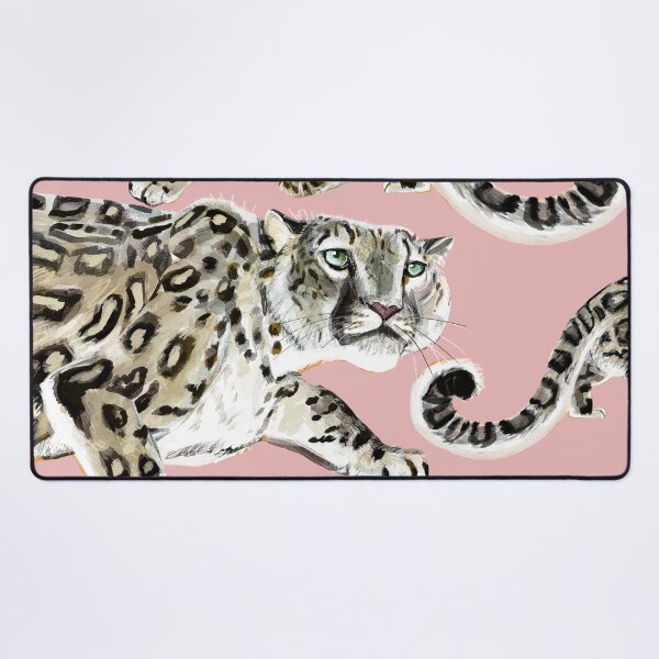 Item preview, Snow Leopard in Pink #1 designed and sold by belettelepink.