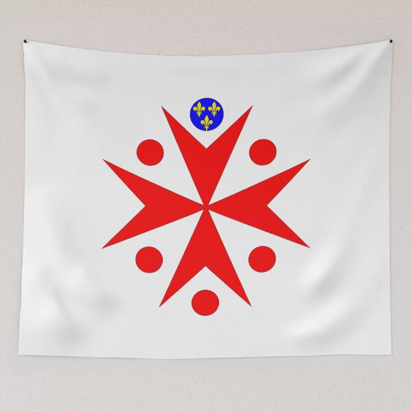 Item preview, Civil Flag of Grand Duchy of Tuscany (1600s–1737) designed and sold by Freihalt.