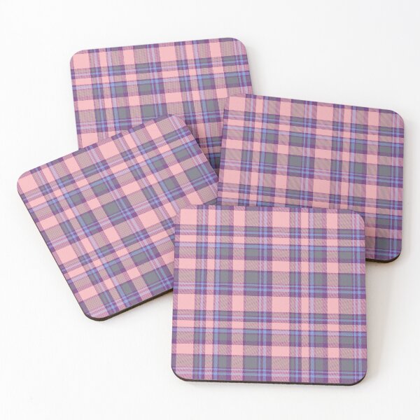 Item preview, pink blue flannel designed and sold by Rawan Alghunmien.