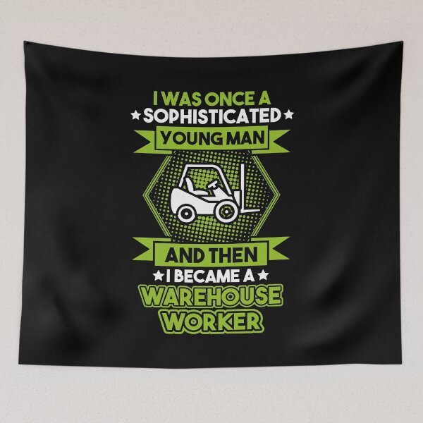 Item preview, Warehouse Worker Warehouseman Warehouser Operator designed and sold by Krautshirts.