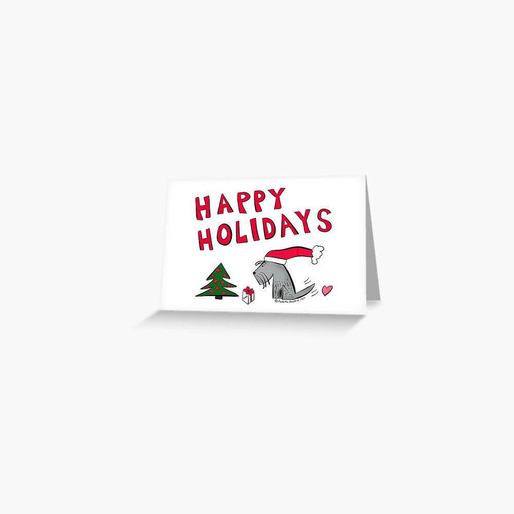 Jack - Happy Holidays from Santa Jack Greeting Card