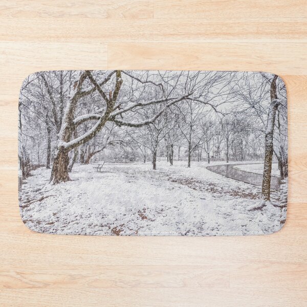 Item preview, Snow Storm At The Park Painterly designed and sold by mljdwhite.