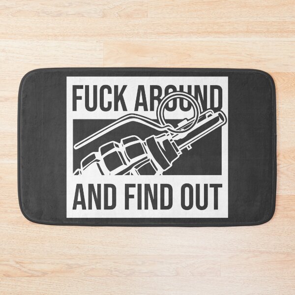 Item preview, FAFO Fuck Around and Find Out grenade white designed and sold by Z0nked.