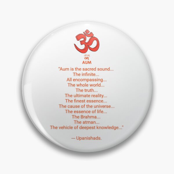 Item preview, Aum mantra with meaning as given in upanishads designed and sold by Aumcreations.
