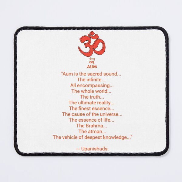 Item preview, Aum mantra with meaning as given in upanishads designed and sold by Aumcreations.