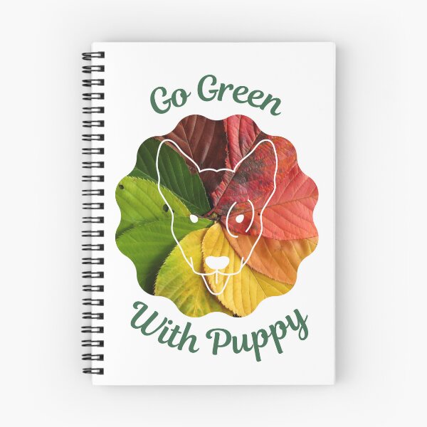 Item preview, Go Green With Puppy designed and sold by kucingmaikan.