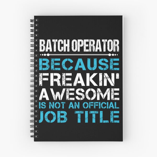 Item preview, Batch Operator T Shirt - Freaking Awesome Job Gift Item Tee designed and sold by oetate4774.