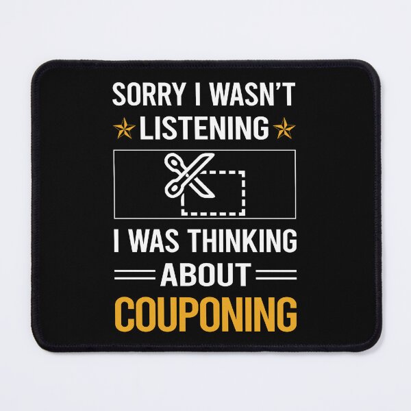 Item preview, Funny Listening Couponing Coupon Couponer designed and sold by jiggleterrified.