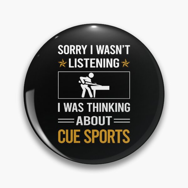 Item preview, Funny Listening Cue Sports designed and sold by jiggleterrified.