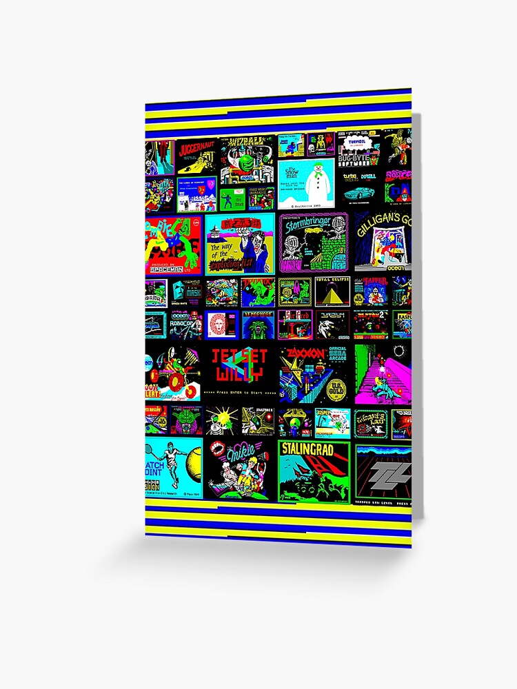 ZX Spectrum T-Shirt Game Loading Screens Part I