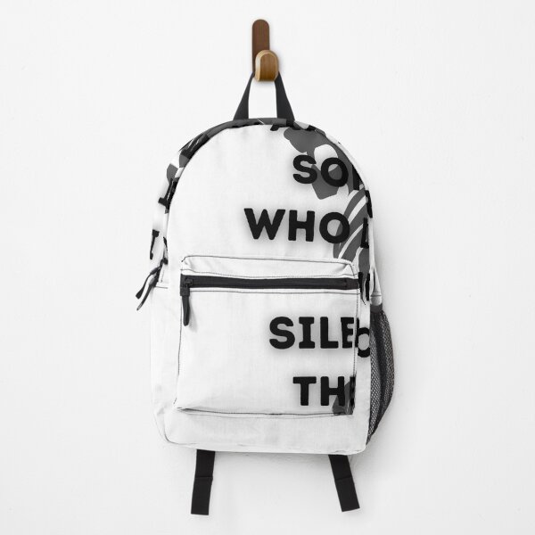 Silence is the best answer Backpack