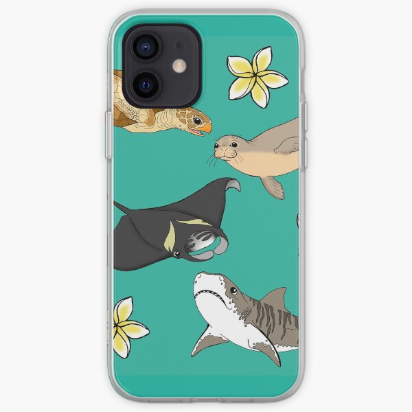 Hawaiian Ocean Critters iPhone Soft Case