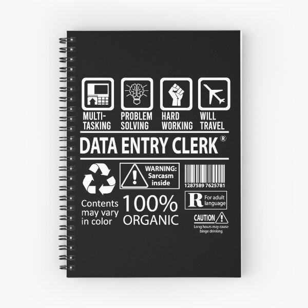 Item preview, Data Entry Clerk T Shirt - MultiTasking Certified Job Gift Item Tee designed and sold by oslandefren.