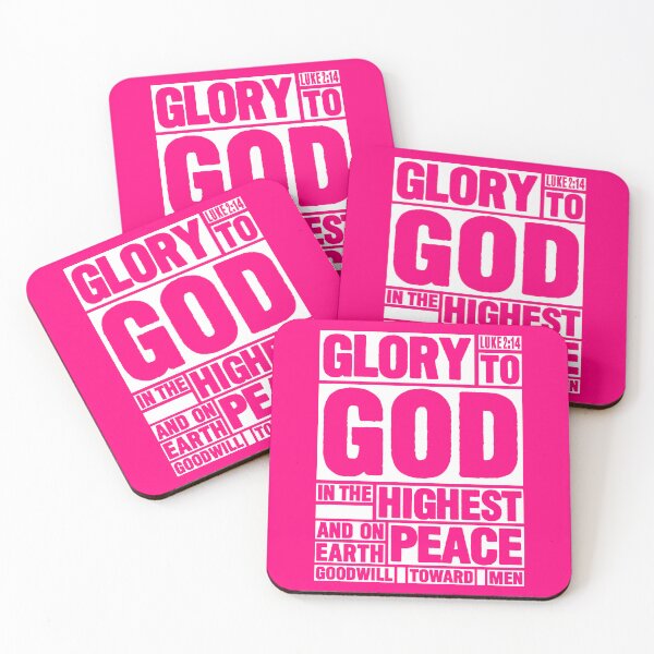 Item preview, Luke 2:14 Glory to God in the Highest designed and sold by plushism.