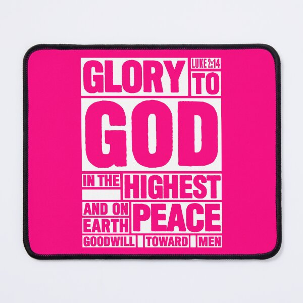 Item preview, Luke 2:14 Glory to God in the Highest designed and sold by plushism.