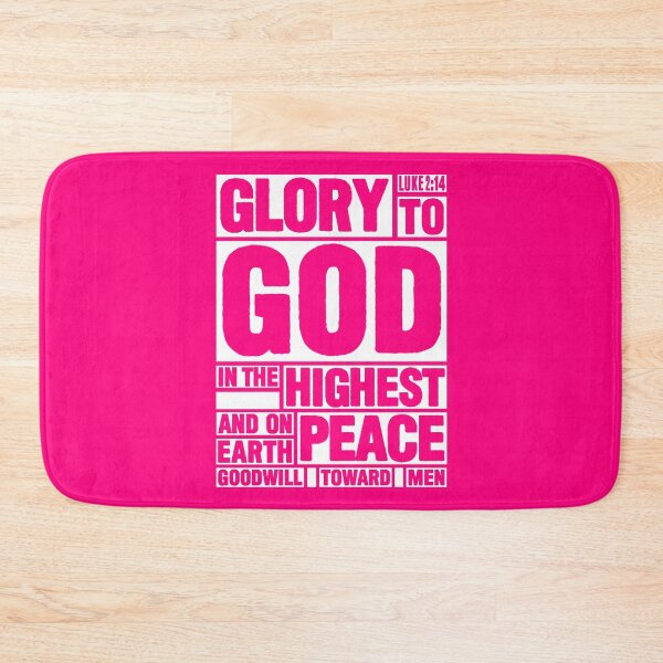 Item preview, Luke 2:14 Glory to God in the Highest designed and sold by plushism.